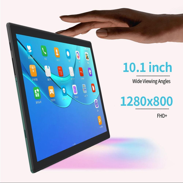 BDF P70 4G LTE Tablet PC 10.1 inch, 8GB+256GB, Android 12 MTK6762 Octa Core, Support Dual SIM, EU Plug(Silver)