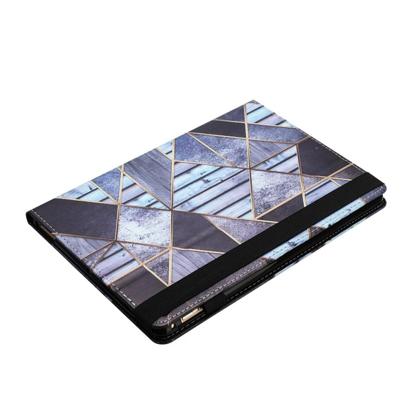 For Lenovo Tab M10 HD Gen 2 Sewing Litchi Texture Smart Leatherette Tablet Case(Marble)