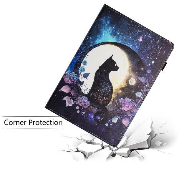 For Lenovo Tab M10 HD Gen 2 Sewing Litchi Texture Smart Leatherette Tablet Case(Cat)