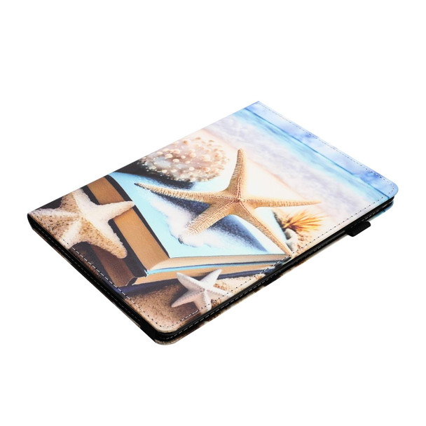 For iPad 10.5 2019 Sewing Litchi Texture Smart Leatherette Tablet Case(Starfish)