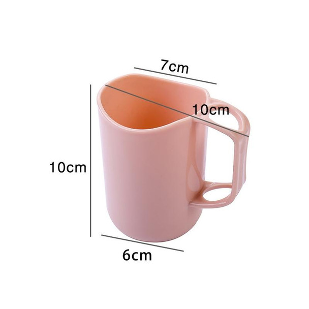 10 PCS Mouthwash Cup Home Simple Toothbrushing Cup Portable Tooth Cylinder Bucket,Random Color Delivery