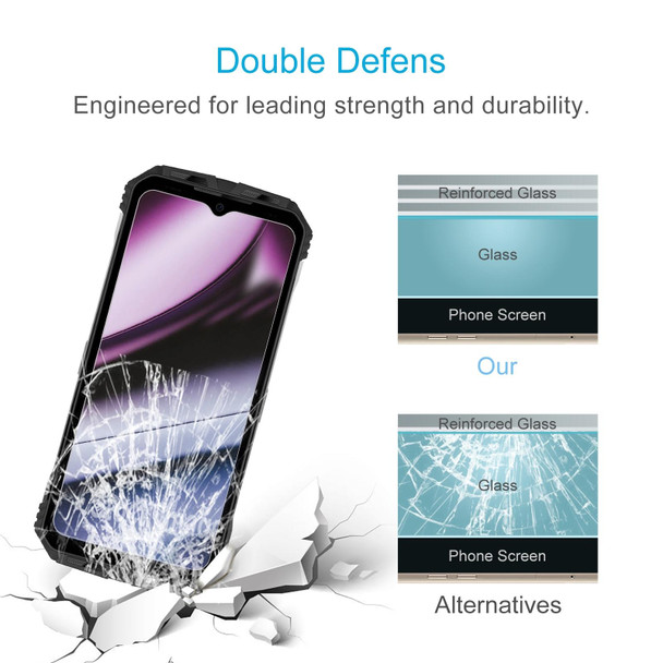 For DOOGEE S110 10pcs 0.26mm 9H 2.5D Tempered Glass Film