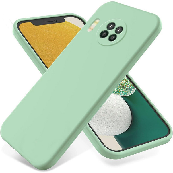 For Hisense Infinity H50 Zoom Pure Color Liquid Silicone Shockproof Phone Case(Green)