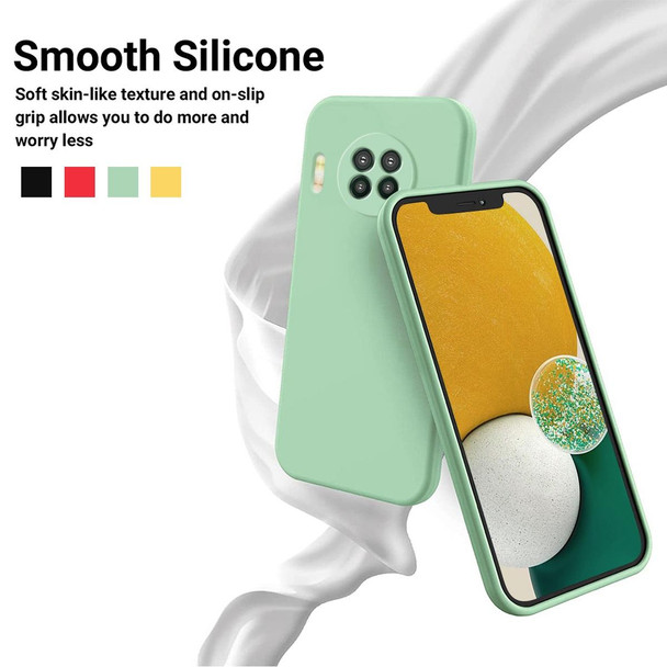 For Hisense Infinity H50 Zoom Pure Color Liquid Silicone Shockproof Phone Case(Green)