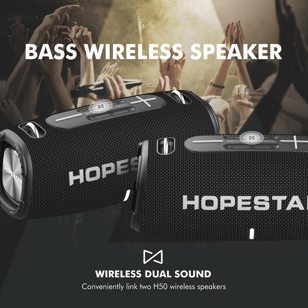 HOPESTAR H50 lPX6 Waterproof Portable Wireless Bluetooth Speaker(Camouflage)