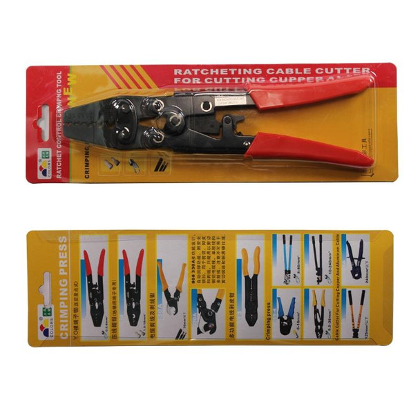 Labor-Saving Ratchet Terminal Crimping Pliers Hardware Hand Tools(HS-6L)