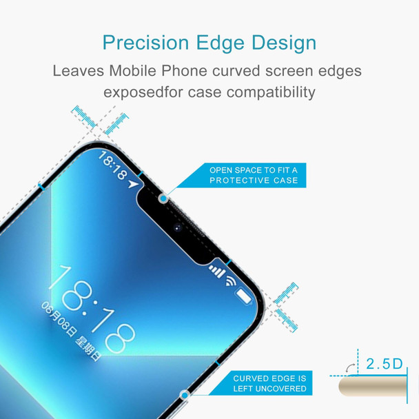 For LeBest S13 Pro 50pcs 0.26mm 9H 2.5D Tempered Glass Film