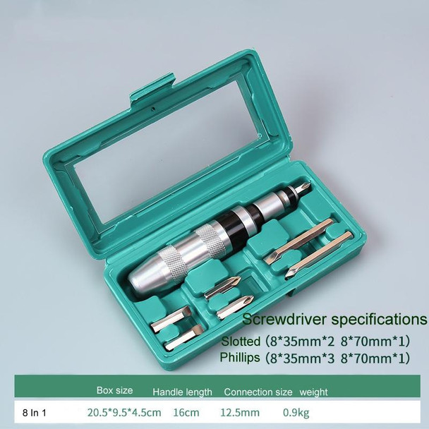 8 In 1 Impact Screwdriver Socket Set for Rusty Stubborn Screws