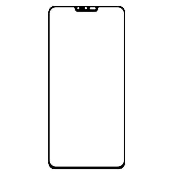 LG V40 ThinQ 3D Curved Edge Tempered Glass Film(Black)