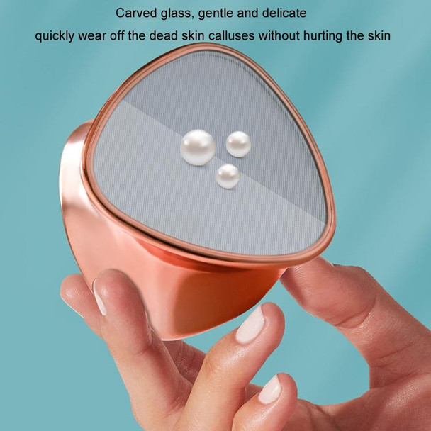 2 In 1 Hair Removal Foot Grinder Foot Peeling Pedicure Tool Epilator(Silver)