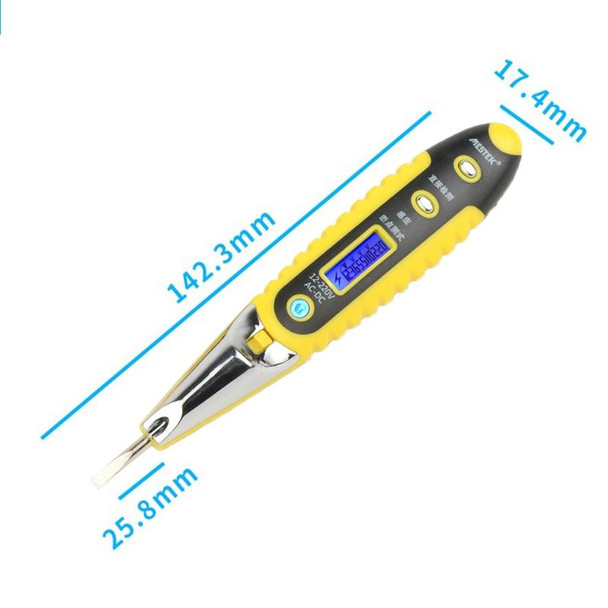 Socket Wall AC Power Outlet Voltage Detector Sensor Tester Electric Test Pen LED Light Voltage Indicator