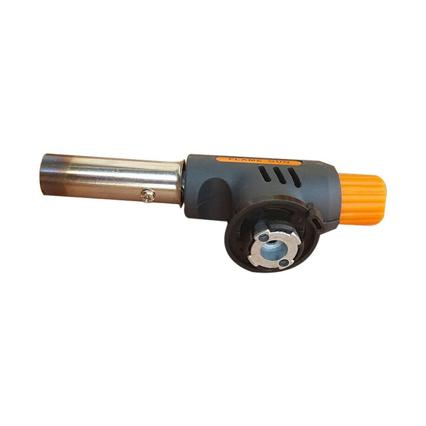 Flamethrower Butane Burner Automatic Ignition Baking  BBQ Camping Outdoor Hiking Fire Flame Gun Welding Gas Torch