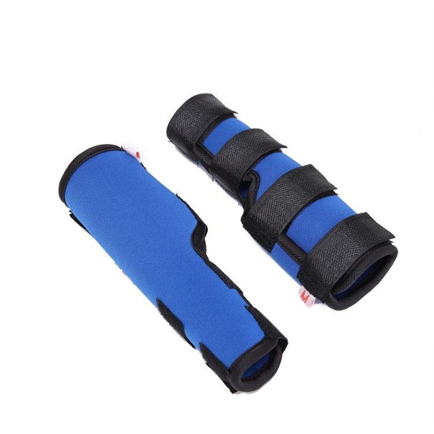 Pet Knee Pads Dog Leg Guards Pet Protective Gear Surgery Injury Sheath, Size: S(HJ03 Classic Blue)