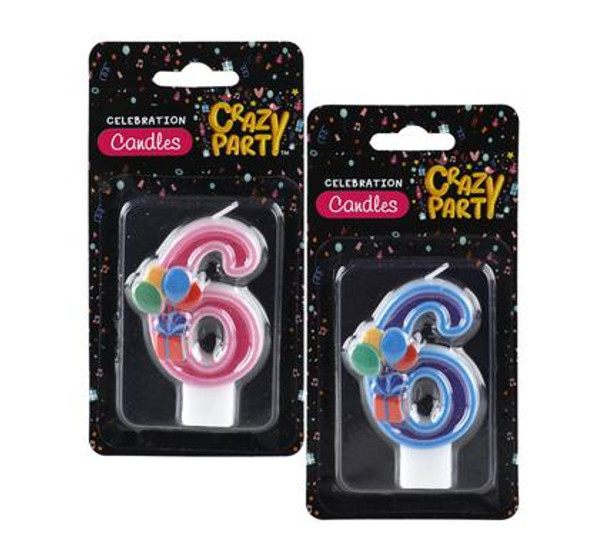 Birthday Candle Kiddies Numbers