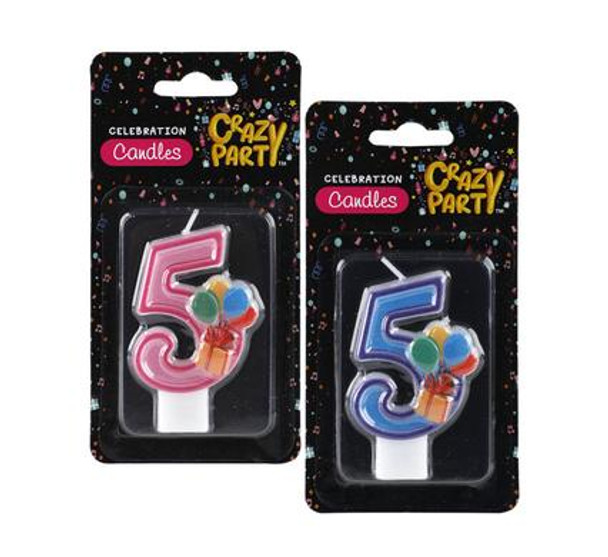 Birthday Candle Kiddies Numbers