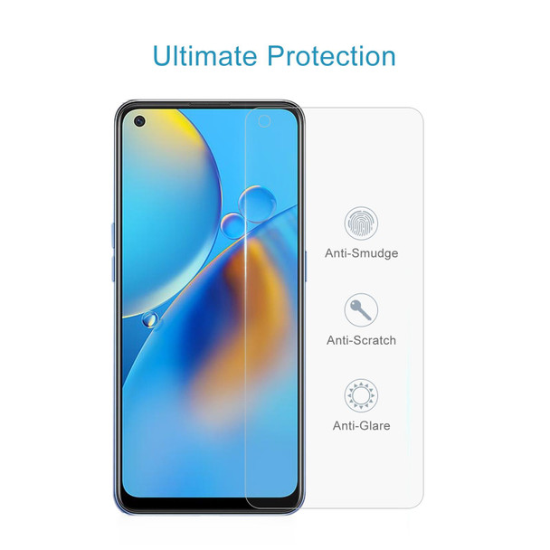 For OPPO A74 4G 50pcs 0.26mm 9H 2.5D Tempered Glass Film