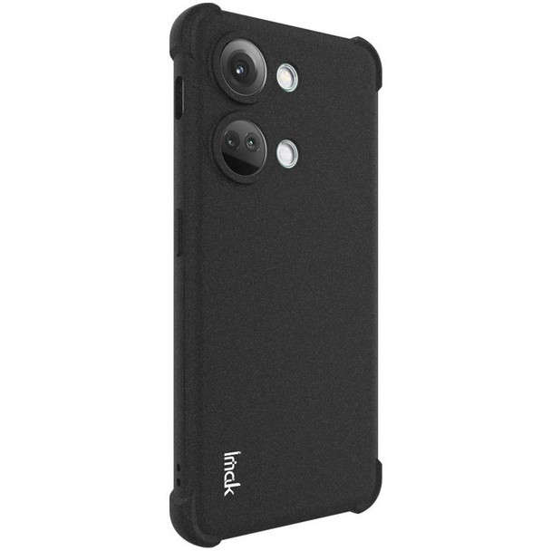 For OnePlus Ace 2V 5G/Nord 3 5G imak Shockproof Airbag TPU Phone Case(Matte Black)