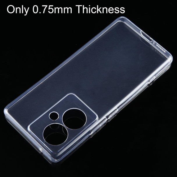 For vivo Y78+ Ultra-thin Transparent TPU Phone Case