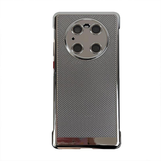 For Huawei Mate 40 Pro Ice Sense Heat Dissipation Electroplating PC Phone Case(Silver)