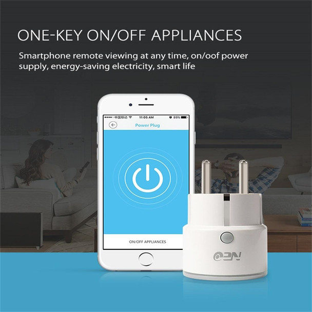 NEO NAS-WR01W WiFi EU Smart Power Plug,with Remote Control Appliance Power ON/OFF via App & Timing function