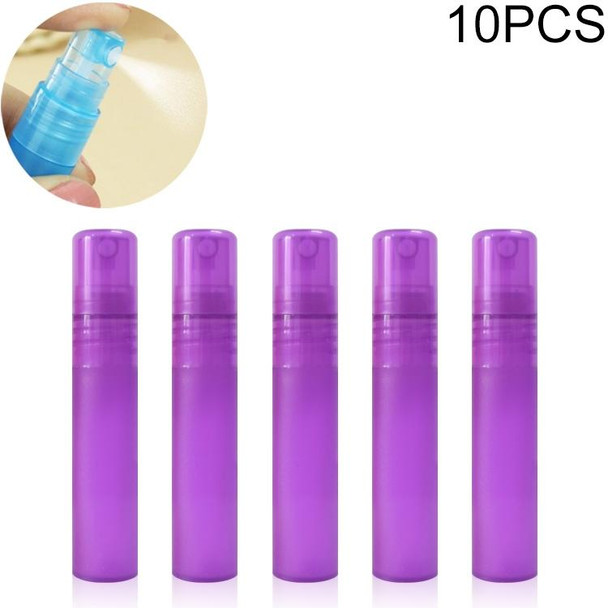 10 PCS 5ml Disinfection Mask Spray Bottle Empty Bottle(Purple)