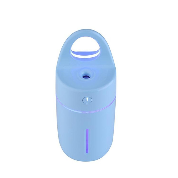 1.5W - 2W 175ml Mini Portable USB Negative Ions Humidifier Beauty and Water Supplement Instrument with Colorful LED Light(Blue)