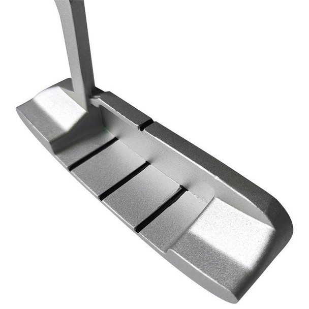 2 PCS Children Sngle-Sided Golf Putter Head Zinc Alloy Practice Putter Head(Silver)