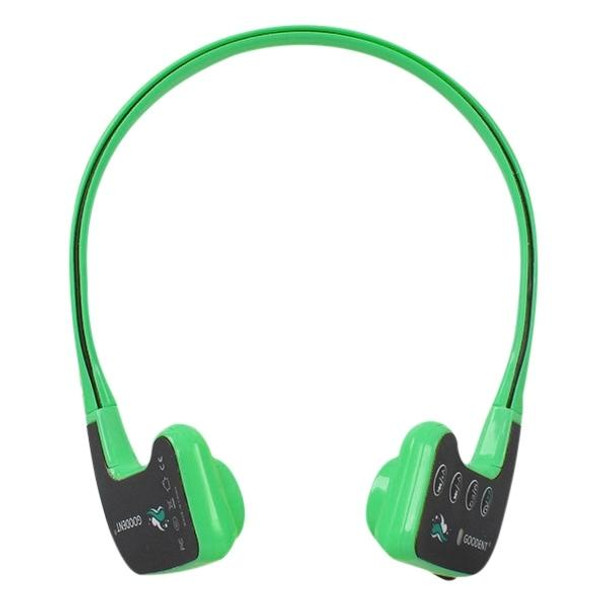 Bone Conduction Headphone Swimming Teaching Bluetooth Headphone(Green)