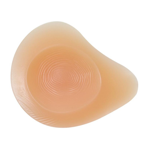 AS8 Spiral Shape Postoperative Rehabilitation Fake Breasts Silicone Breast Pad Nipple Cover 500g/Right