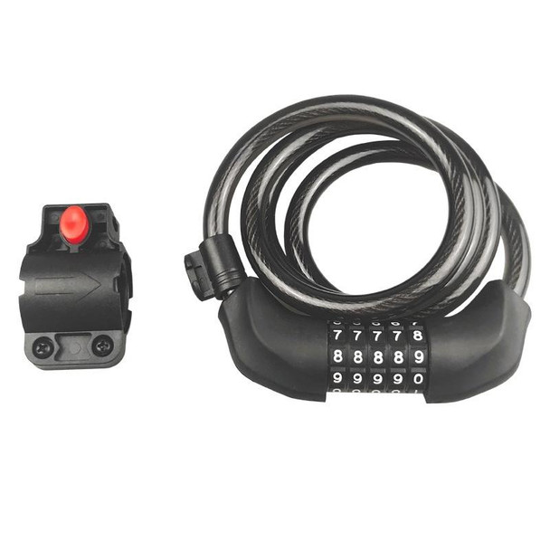 BIKERSAY BK042A 120cm Bicycle Anti-theft Password Lock