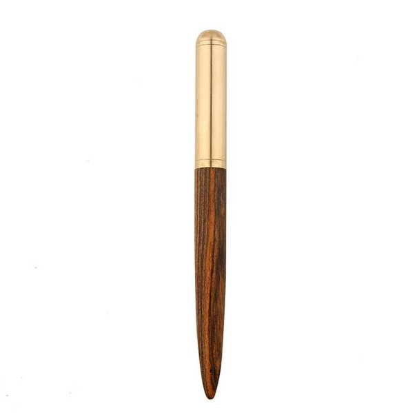 Luxury Wood Fountain Pen School Office Writing Ink Pen Stationery Gifts Supplies(Rose wood)