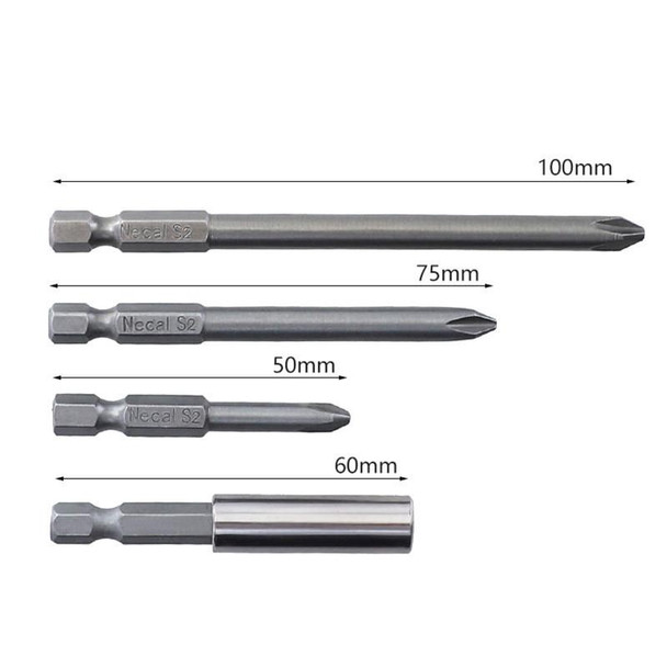 12 PCS / Set Screwdriver Bit With Magnetic S2 Alloy Steel Electric Screwdriver, Specification:9