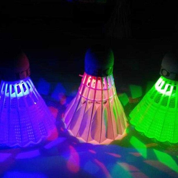 4 in 1 LED Goose Feather Material LED Light Durable Badminton