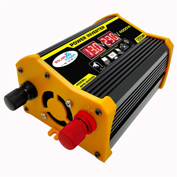 Legend II Generation 12V to 110V 4000W Car Power Inverter(Black)