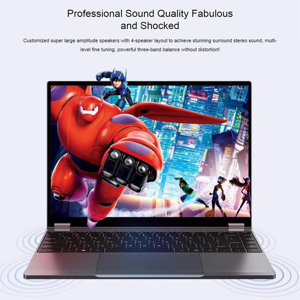 CHUWI FreeBook 13.5 inch Yoga Laptop, 12GB+512GB, Windows 11 Intel Alder Lake-N N100 Quad Core