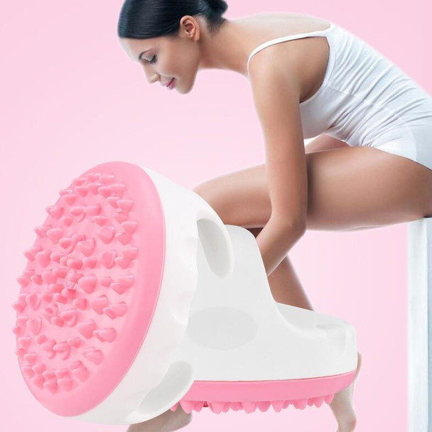 Electric Meridian Body Brush Massager Scraping Instrument(Pink)
