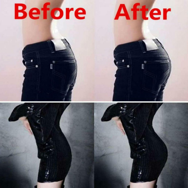 Beautiful Buttocks Fake Butt Lifting Panties Buttocks Lace Shaping Pants, Size: M(Black)
