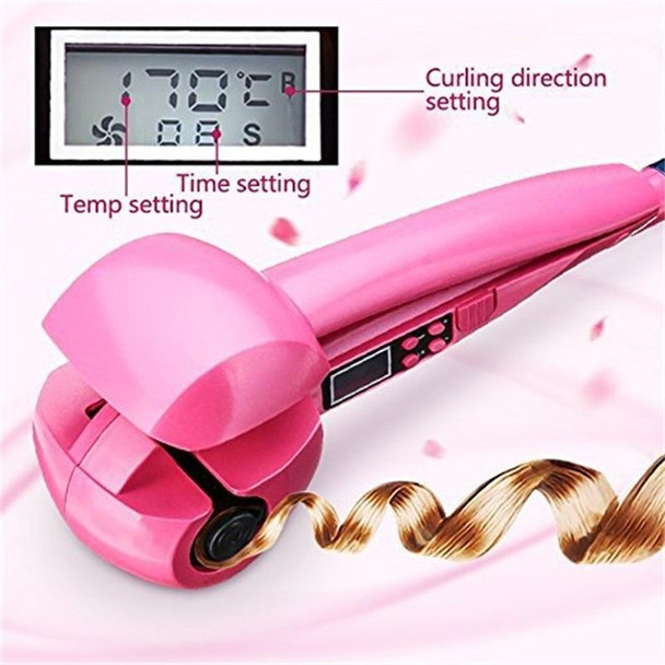 Fully Automatic Self-priming Curling Iron(Red)