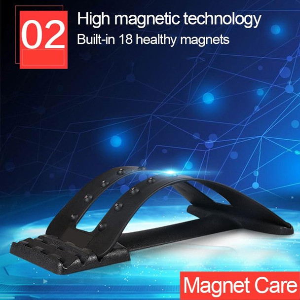 Magnetic Therapy 18 Magnets Spine Stretch Stabilizer Lumbar Traction Waist Masssger