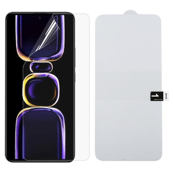 For Xiaomi Redmi K70 Full Screen Protector Explosion-proof Hydrogel Film