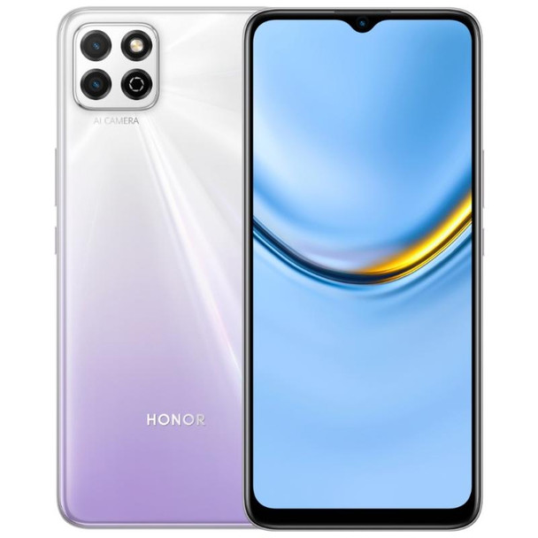 Honor Play 20a, 6GB+128GB, 6.517 inch Magic UI 6.1 MediaTek Helio G85 Octa Core up to 2.0GHz, Network:4G, Not Support Google Play(Titanium Silver)