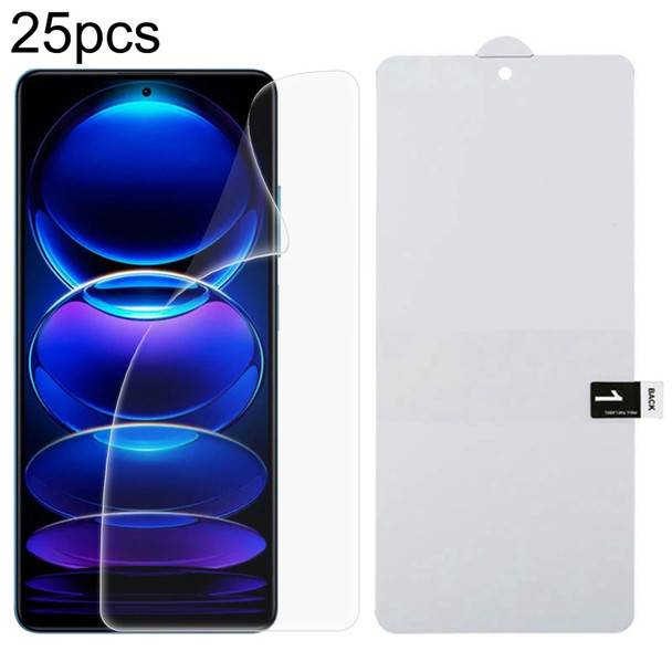 For Xiaomi Redmi Note 13 Pro 5G 25pcs Full Screen Protector Explosion-proof Hydrogel Film