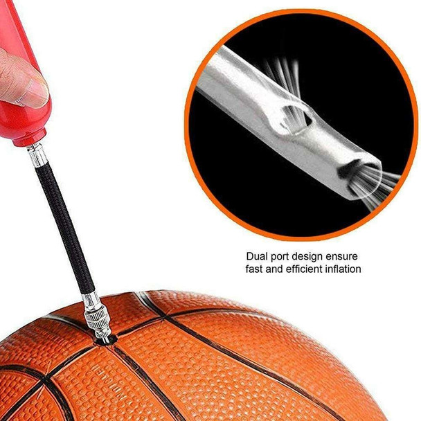100pcs/bag Stainless Steel Ball Pump Needles for Football, Basketball, Volleyball, Rugby Balls