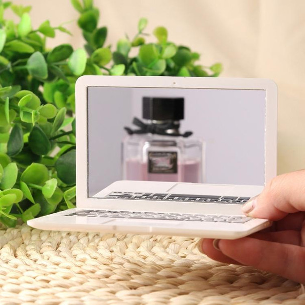 2 PCS Notebook Portable Mirror Desktop Single-sided Mirror(Silver)