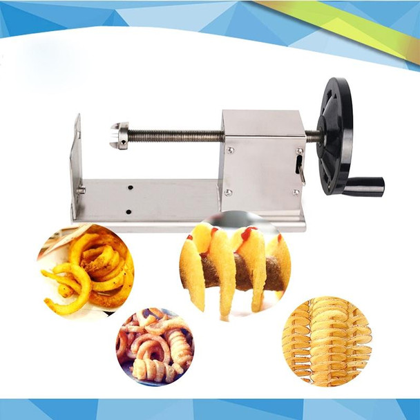 528-1 Manual Twisted Potato Cutter,Potato Chips Slicer,High Quality French Fry Cutter