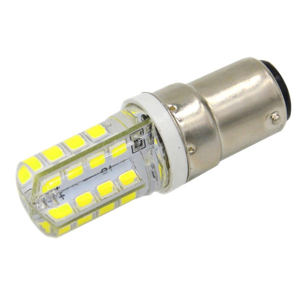 B15 3.5W 240LM Silicone Corn Light Bulb, 32 LED SMD 2835, White Light, AC 220V