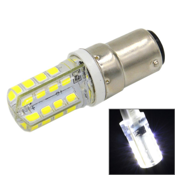 B15 3.5W 240LM Silicone Corn Light Bulb, 32 LED SMD 2835, White Light, AC 220V