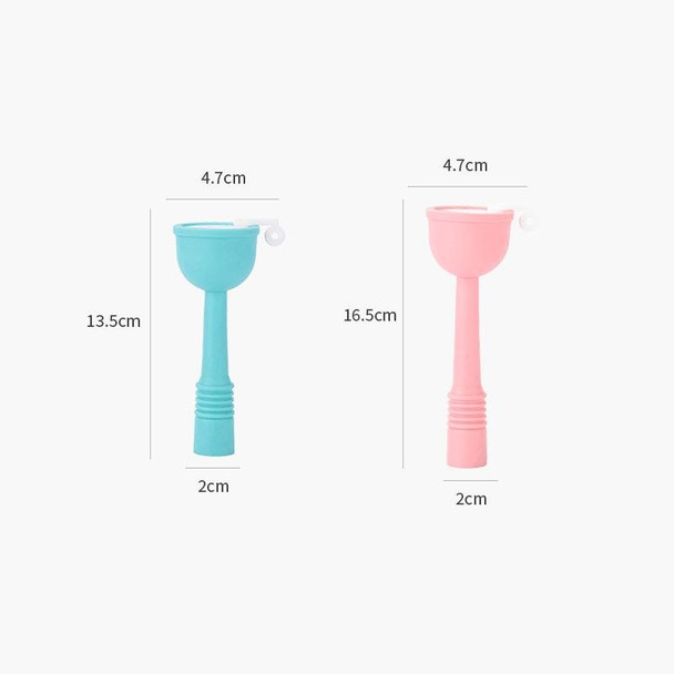 Kitchen Faucet Water-saving Shower(Short Pink)