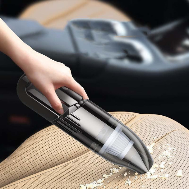 120W Car Vacuum Cleaner Car Small Mini Internal Vacuum Cleaner, Specification:Wireless, Style:With 2 PCS Filter Element+Storage Bag