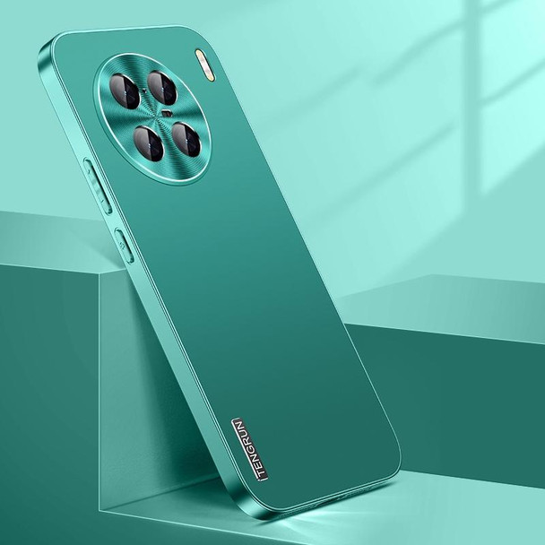 For vivo X90 Pro+ Streamer Series Micro Frosted Metal Paint PC Phone Case(Alpine Green)